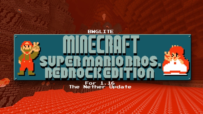 minecraft super mario edition