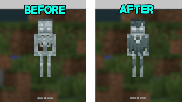 Custom Mobs Textures Skins Mcpe Minecraft Texture Pack 