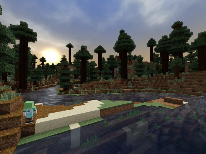 minecraft pe shaders and texture pack