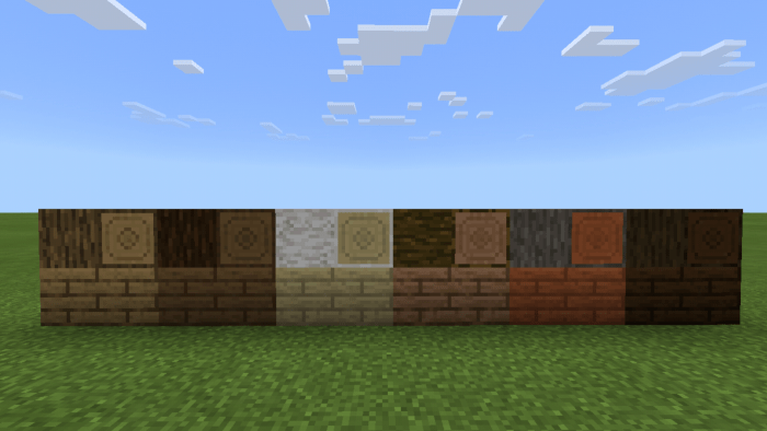 minecraft wood block texture