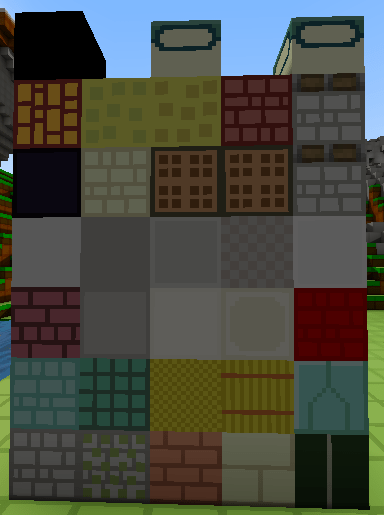 simple grids for mcpe
