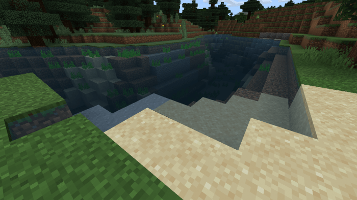 invisible water texture pack