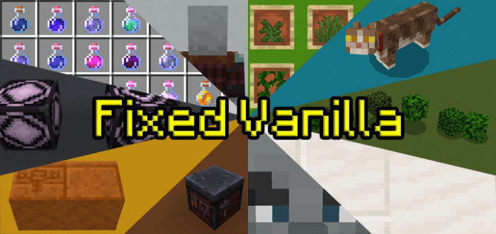 Fixed Vanilla Minecraft Pe Texture Packs