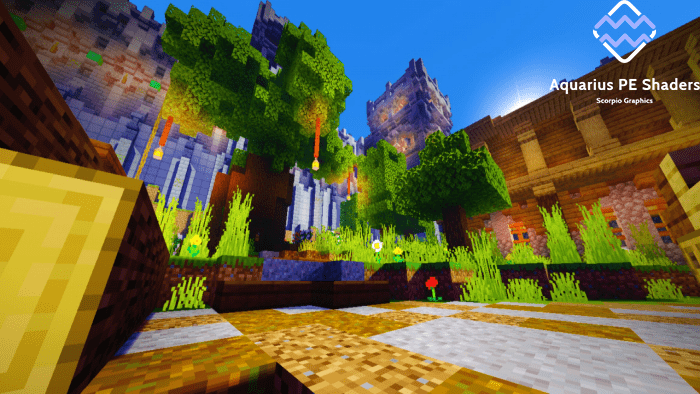 Aquarius Pe Shaders Android Ios Minecraft Pe Texture Packs