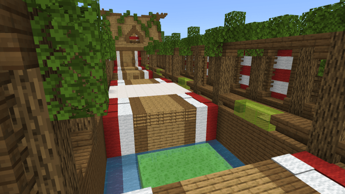 Santa S Deathrun Christmas Minigame Minecraft Pe Maps