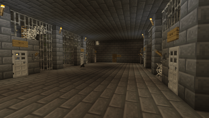 Escape From The Prison, Minecraft PE Maps