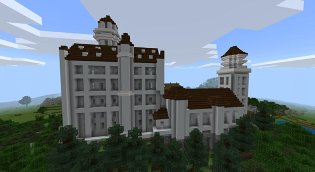 German castle Minecraft Map