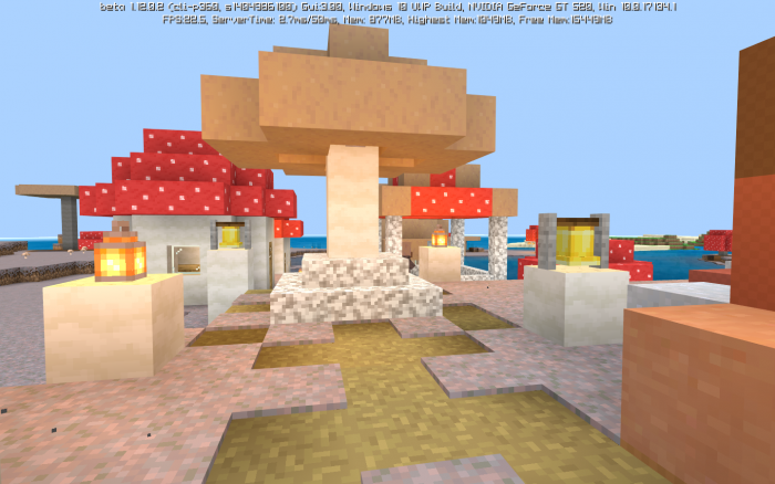 Mushroom Village 1 11 Only Concepts Minecraft Pe Maps