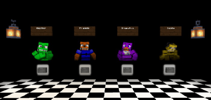 Five Night's at Freddy's [Working Cameras!] - MULTIPLAYER BEDROCK