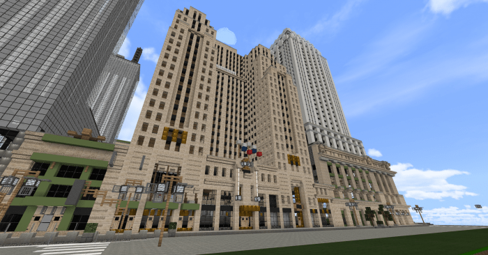 Midtown Manhattan | MCU Edition | Minecraft PE Maps