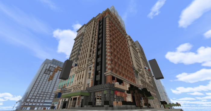 Midtown Manhattan | MCU Edition | Minecraft PE Maps