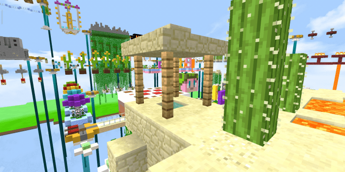 Sky Parkour Minecraft Pe Maps