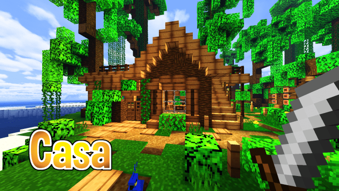 Jungle Survival [Survival] [Custom Terrain] | Minecraft PE Maps