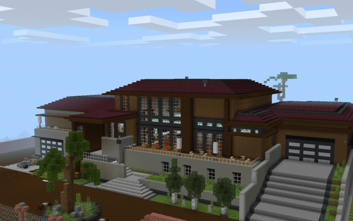 Mansion en minecraft