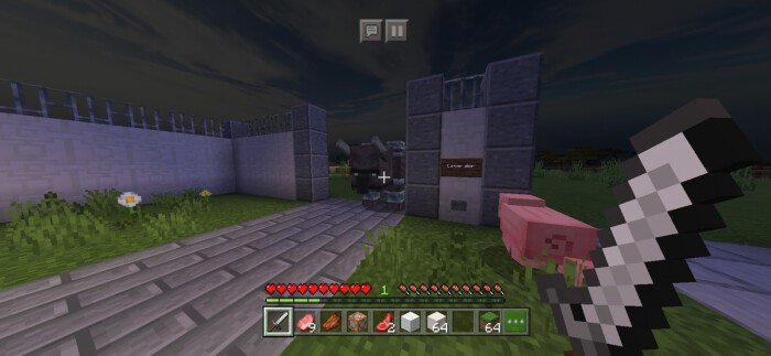 Safe House Map Building System Minecraft Pe Maps