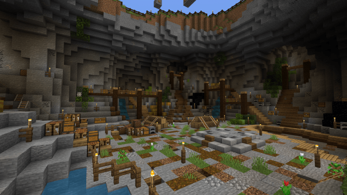 Extreme Hide And Seek Cave Edition Minecraft Pe Maps
