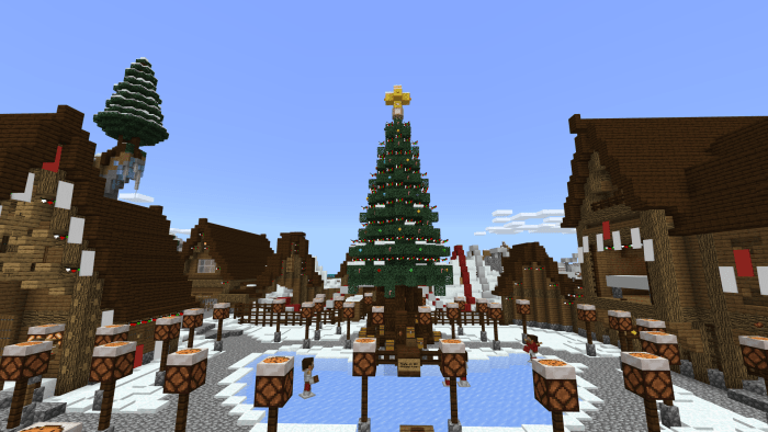 Christmas Adventure Map Minecraft Christmas Adventure [Roller Coaster] | Minecraft Pe Maps