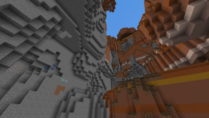 Crazy Caves World | Minecraft PE Maps