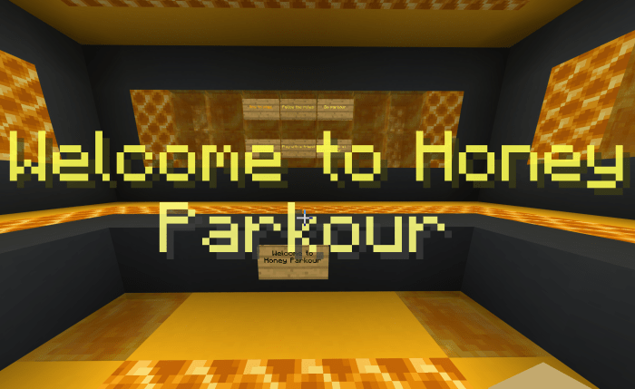 Minecraft's new honey blocks are somehow perfect for parkour courses