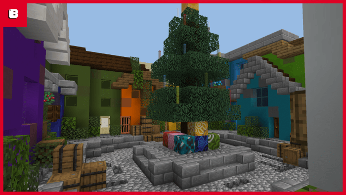 s Christmas Find The Button Minecraft Pe Maps