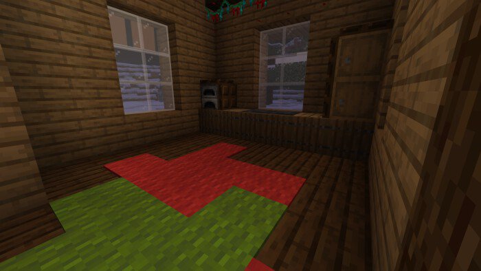 Cozy Winter Cabin Minecraft Pe Maps