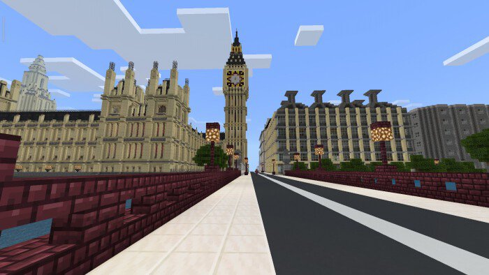 Minecraft London Map