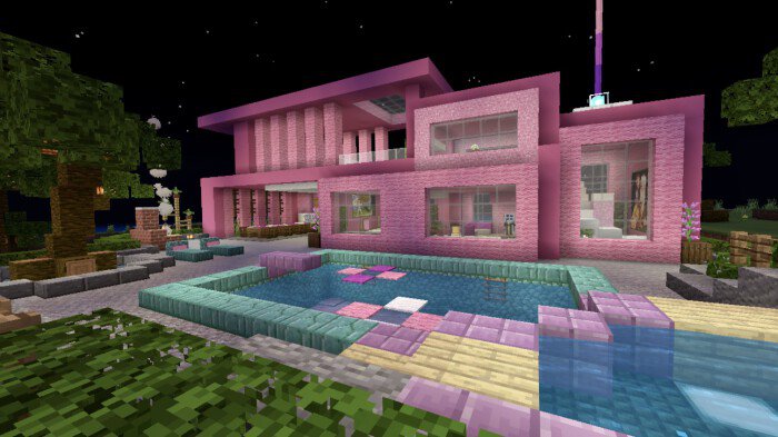 Pink house for minecraft para Android - Download