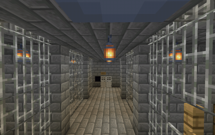 Prison minecraft карта