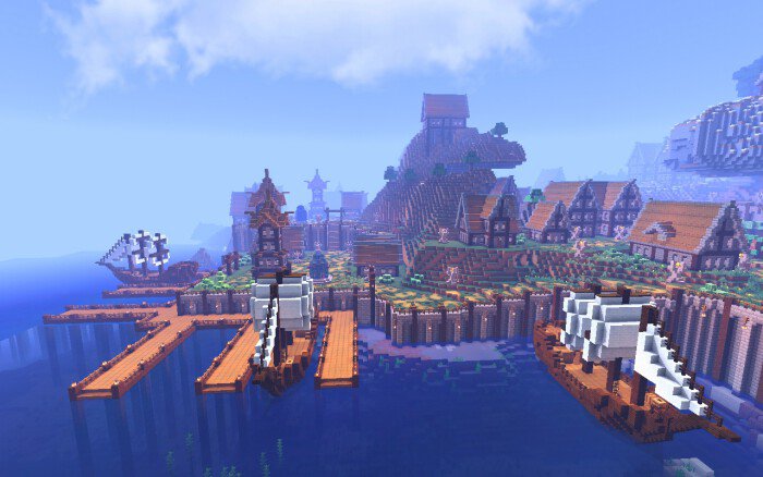 Minecraft, Medieval City