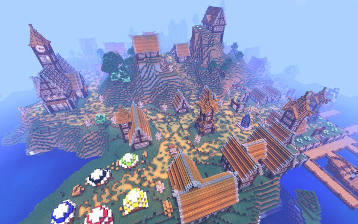 Medieval Map Minecraft Telegraph