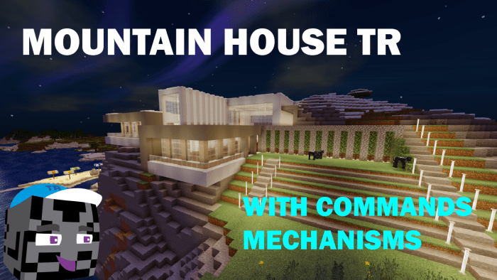 Mountain House Tr Minecraft Pe Maps