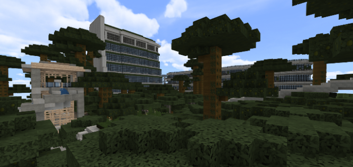 Jurassic Minecraft Isla Nublar MAP Minecraft PE Maps