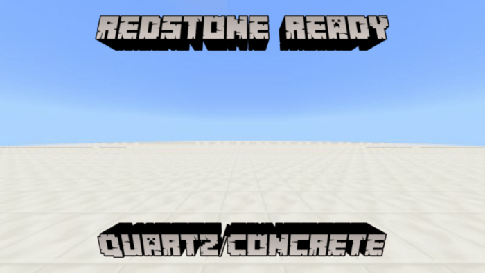 White concrete minecraft