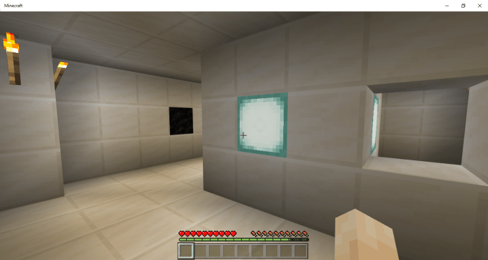 Non-Euclidean Minecraft House Minecraft Map