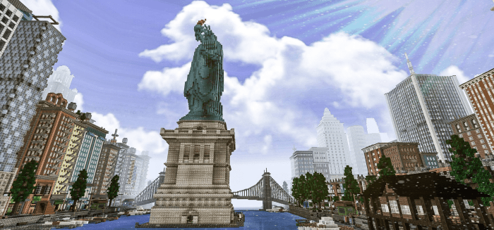 statue of liberty minecraft skin