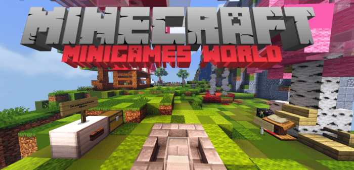 Minigames World Minecraft Pe Maps