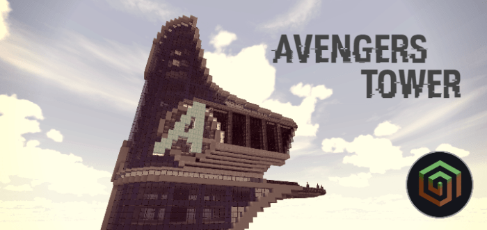 Avengers Tower Map Minecraft Pe Maps