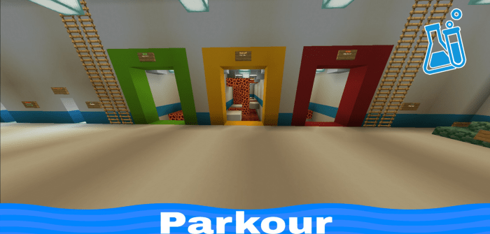 Lab Experiment Minecraft Pe Maps - roblox parkour how to put debug mode on off youtube