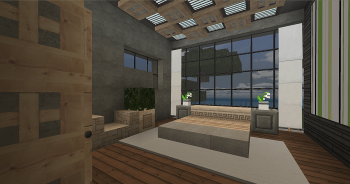 Modern Island Mansion Map Minecraft Pe Maps