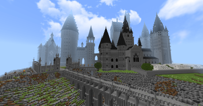 wizarding world of harry potter minecraft map download