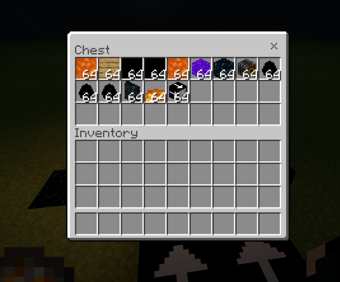 minecraft server commands flat item