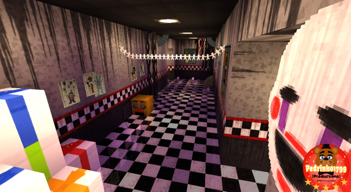 Five Nights At Freddy S 3 Hd Minecraft Pe Maps - fnaf 3 map roblox