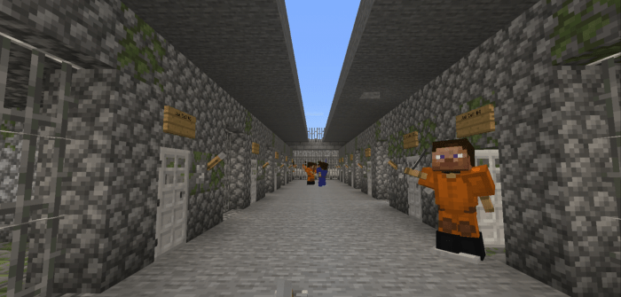 Prison Map Cops And Robbers Minecraft Pe Maps