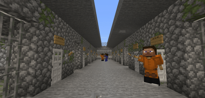 Cops and Robbers 4: High Security Minecraft Map