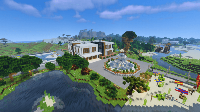 Special Modern House Final Update Minecraft Pe Maps