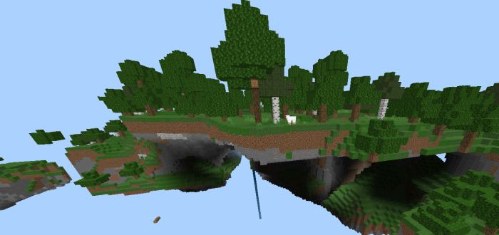 Floating Islands | Minecraft PE Maps