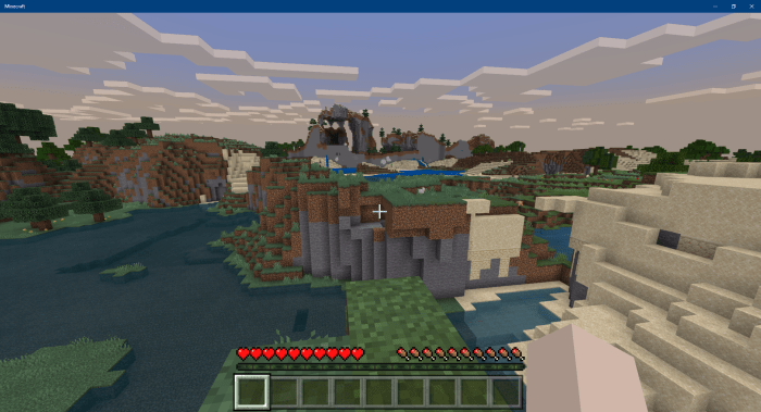 Panoramic World Minecraft Pe Maps