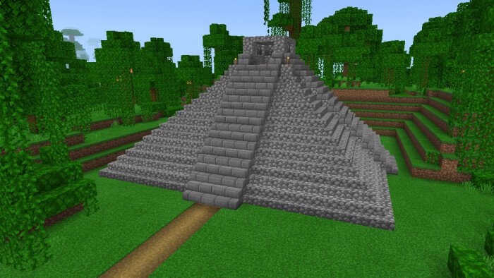 Treetops And Temples Creation Minecraft Pe Maps