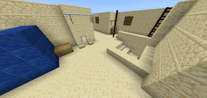 CSGO Dust 2 Minecraft Map Minecraft Map