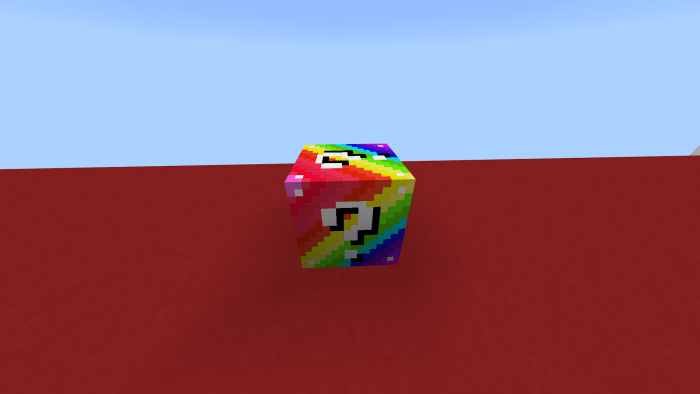 Rainbow World Lucky Block Race